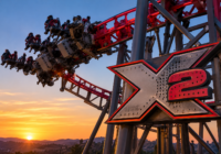 X2 roller coaster at Six Flags Magic Mountain, illustrating the ride's safety history and injury concerns.